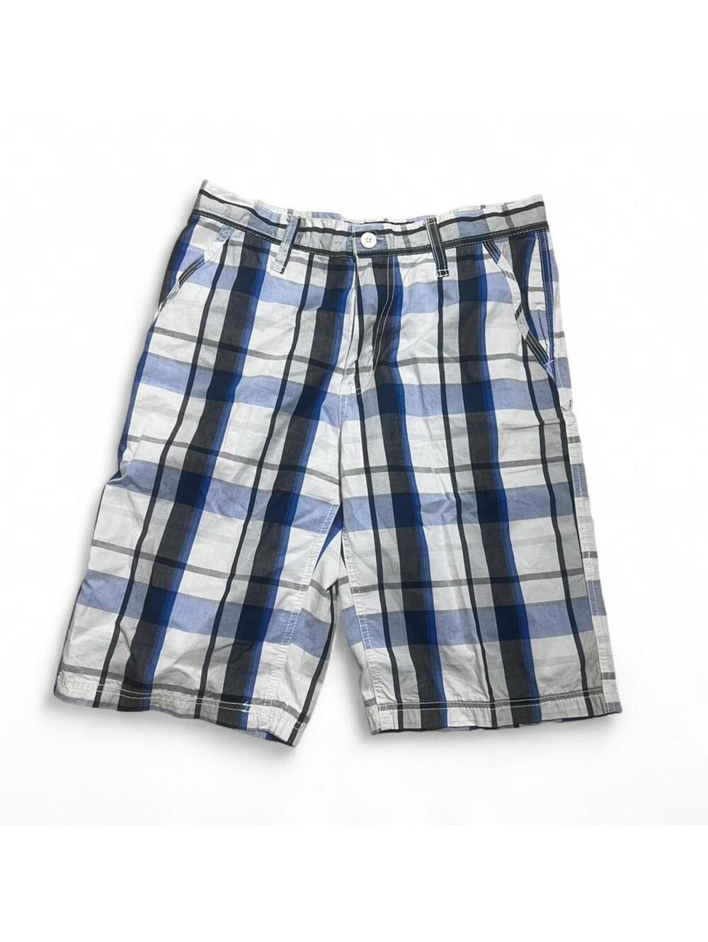 Y2K VIntage Baggy Plaid SouthPole Shorts Sz. 34X12 (tagged 32)